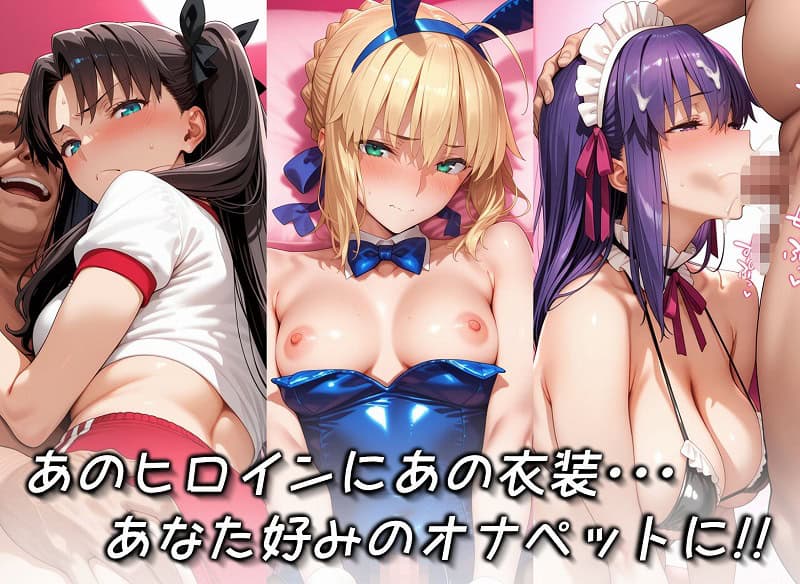 【キセカエオナペット -F◯te stay night篇 その2-】愛玩ファクトリー@エロcgai