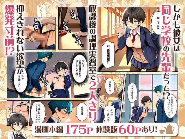 【目つきの悪いボーイッシュなTSカフェ店員さんはお願いしたら中出しセックスさせてくれる】悪魔ほろほろ＠主人公が登場