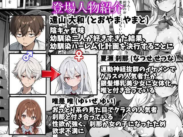 【幼馴染をTSさせたので彼女共々堕とす話】 の全ページを見たくなる画力 (No.7)